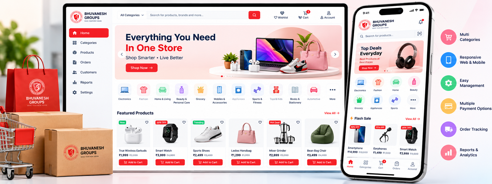 Multipurpose Ecommerce